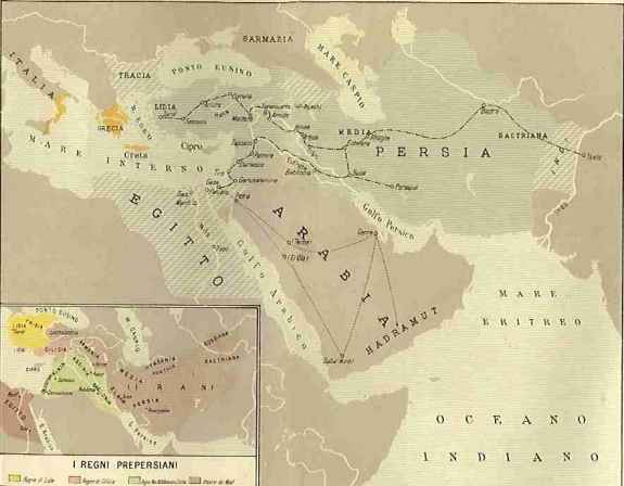 Carta dell'
Impero Persiano