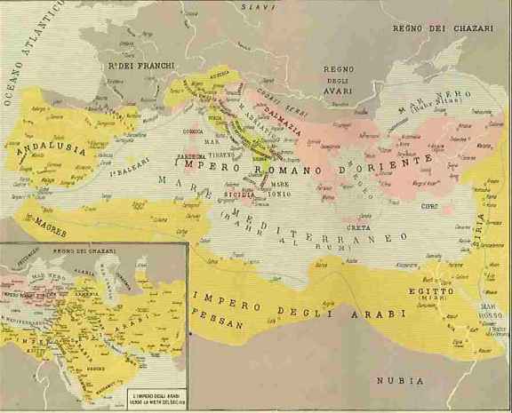Carta dell'Impero Romano d'Oriente